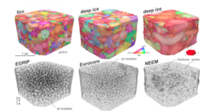 Polar ice cores studied by LabDCT